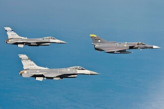 Misión de práctica aérea