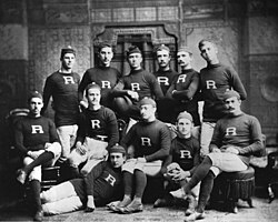 Equipo de fútbol americano de Rutgers en el año 1882