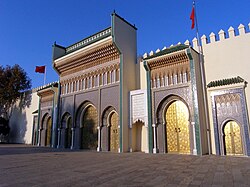 Palacio real de Fez.