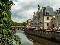 Orillas del río Odet en Quimper