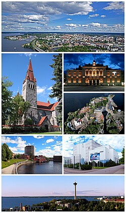 Paisaje urbano e histórico de Tampere