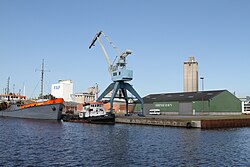 Puerto comercial de Odense