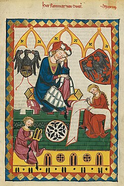 Noble en el Codex Manesse