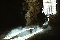 Soldado soviético en Afganistán en 1988.