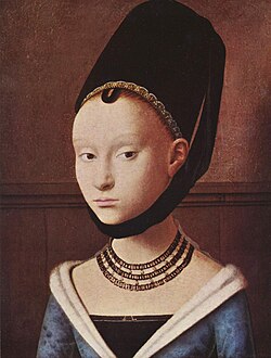 Retrato de una Joven por Petrus Christus