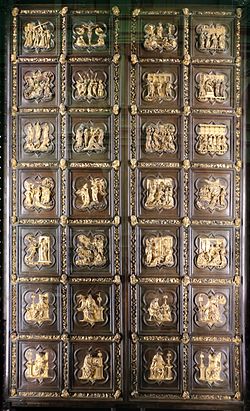 La Puerta Norte del Baptisterio de Florencia