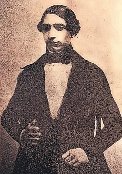Daguerrotipo de Sagasta, c. 1844