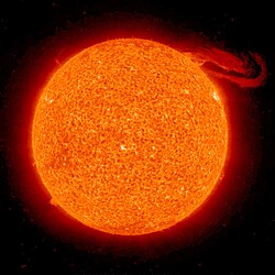 Fotografía del Sol
