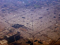 Vista aérea de La Plata
