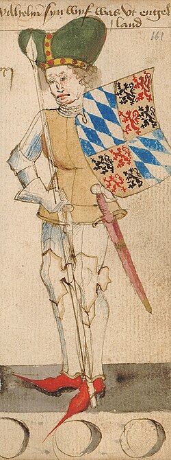 Retrato histórico de Guillermo III de Henao