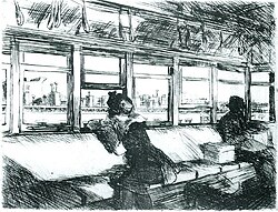 Night on the El Train (1918)
