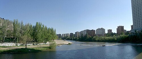 Río Pisuerga en Valladolid