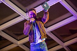 David Guetta recibiendo el galardón de DJ Mag
