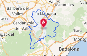 Mapa detallado del área municipal