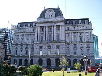 Edificio del Correo Central en Buenos Aires
