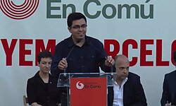 Gerardo Pisarello en 2015