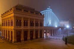 Niebla en la estación de Atocha, Madrid