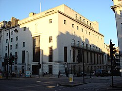 Sede del RIBA en el número 66 de Portland Place, Londres