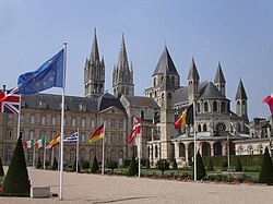 Abadía de los Hombres en Caen
