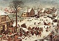 El empadronamiento en Belén de Pieter Brueghel el Viejo