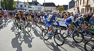 Imagen de la clásica ciclista París-Tours 2017