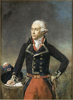 Retrato e información biográfica de Charles François Dumouriez