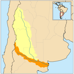 Representación cartográfica del entorno regional