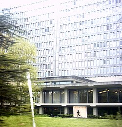 Edificio de la sede central de la OIT en Ginebra, Suiza