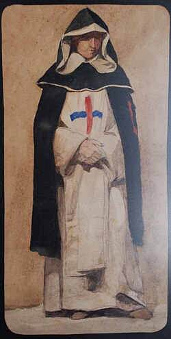 Monje trinitario del siglo XIX