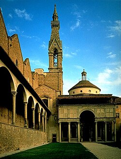 Exterior de la capilla Pazzi