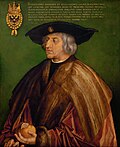 Representación artística relacionada con la biografía de Felipe I