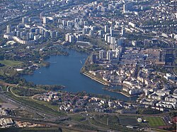 Vista aérea o panorámica de Créteil