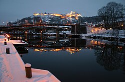 Fuerte de Halden y nuevo puente