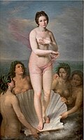 Venus anadiomene de Antonio María Esquivel