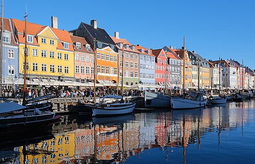 Fachadas coloridas de Nyhavn