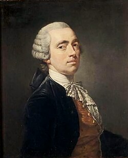 Autoretrato de Jean-Baptiste Descamps conservado en el Museo de Ruan
