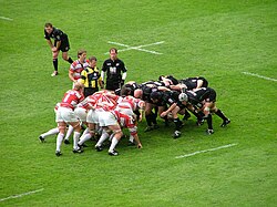 Acción de juego durante un encuentro