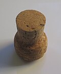 Tapón de corcho natural utilizado en botellas de cava