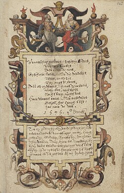 Ilustración histórica de la bandera neerlandesa