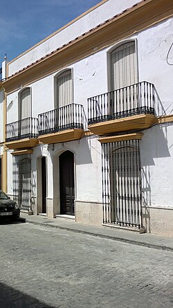 Casa de la calle Aceña en Moguer