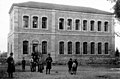 El primer edificio en el centro de Jerusalén en el año 1912
