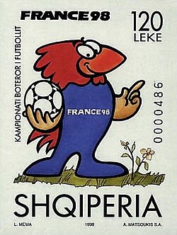 Footix la mascota oficial