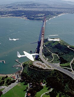 Vista del Golden Gate hacia el sur