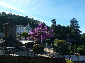Perspectiva del Santuario de Bom Jesus do Monte