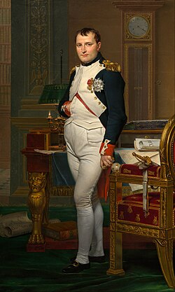 Retrato oficial de Napoleón I como emperador