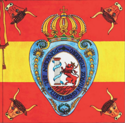 Bandera regalada a la Milicia de Cabeza del Buey