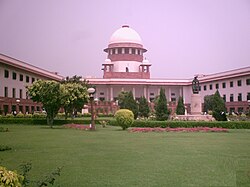 Edificio del Tribunal Supremo en Delhi