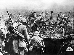Soldados en la Batalla de Verdún