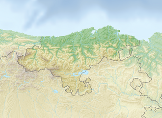 Mapa e información del Puerto del Escudo situado en Cantabria