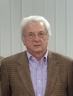 Justino Sinova en un retrato fotográfico de 2016